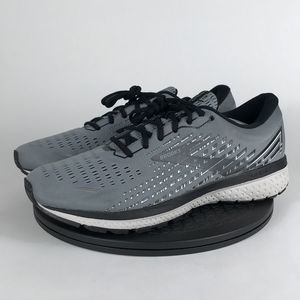 Brooks Ghost 13 Gray Athletic Running Shoes 1103482E040 Men’s Size 13 2E